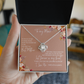 Exquisite Gift for Mom The "Love Knot Necklace"