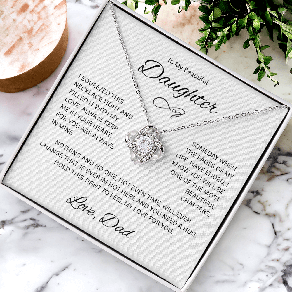 Dazzling Daughter Gift "To My Beautiful Daughter, Love Dad"