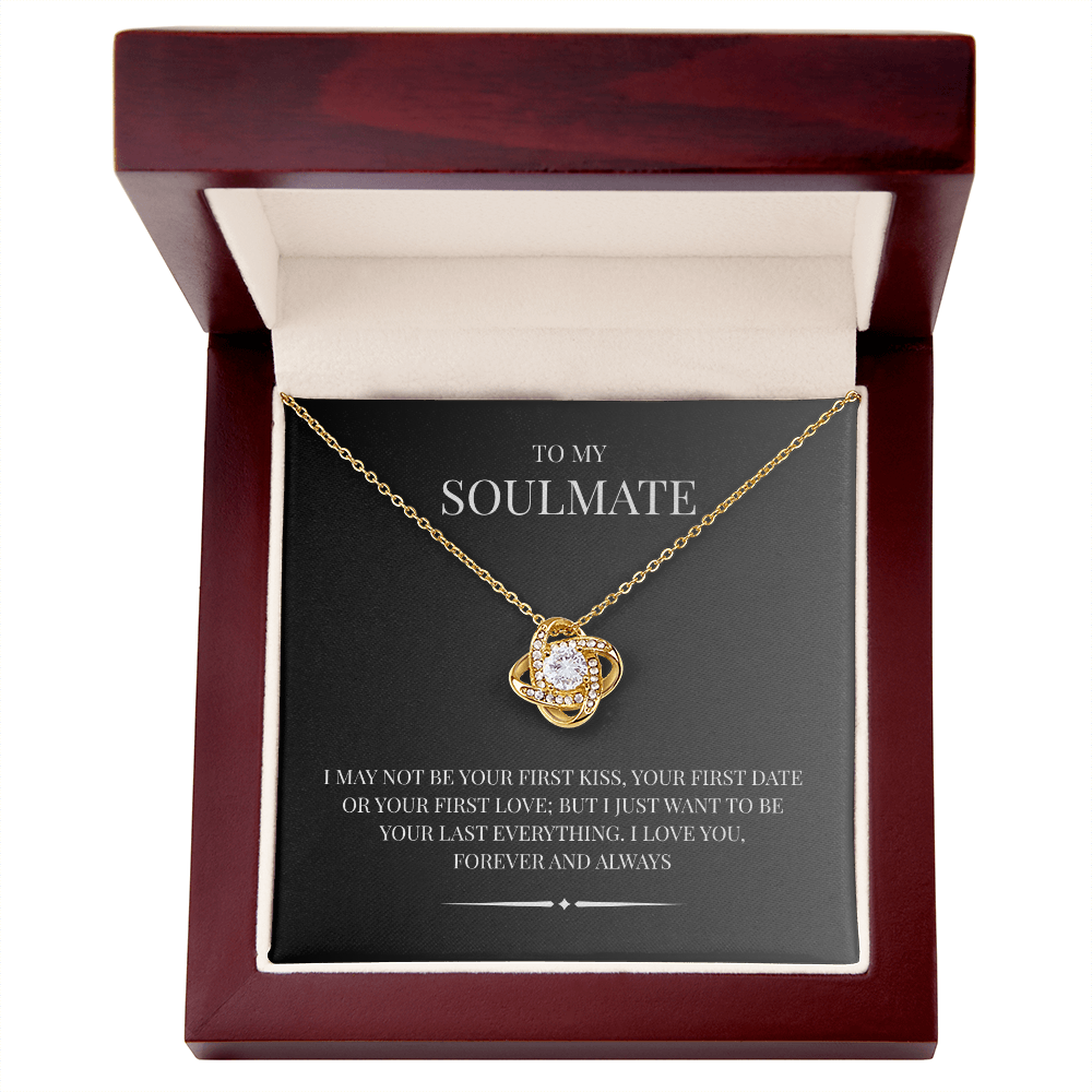 Perfect your heartfelt expression with the "Love Knot Necklace"