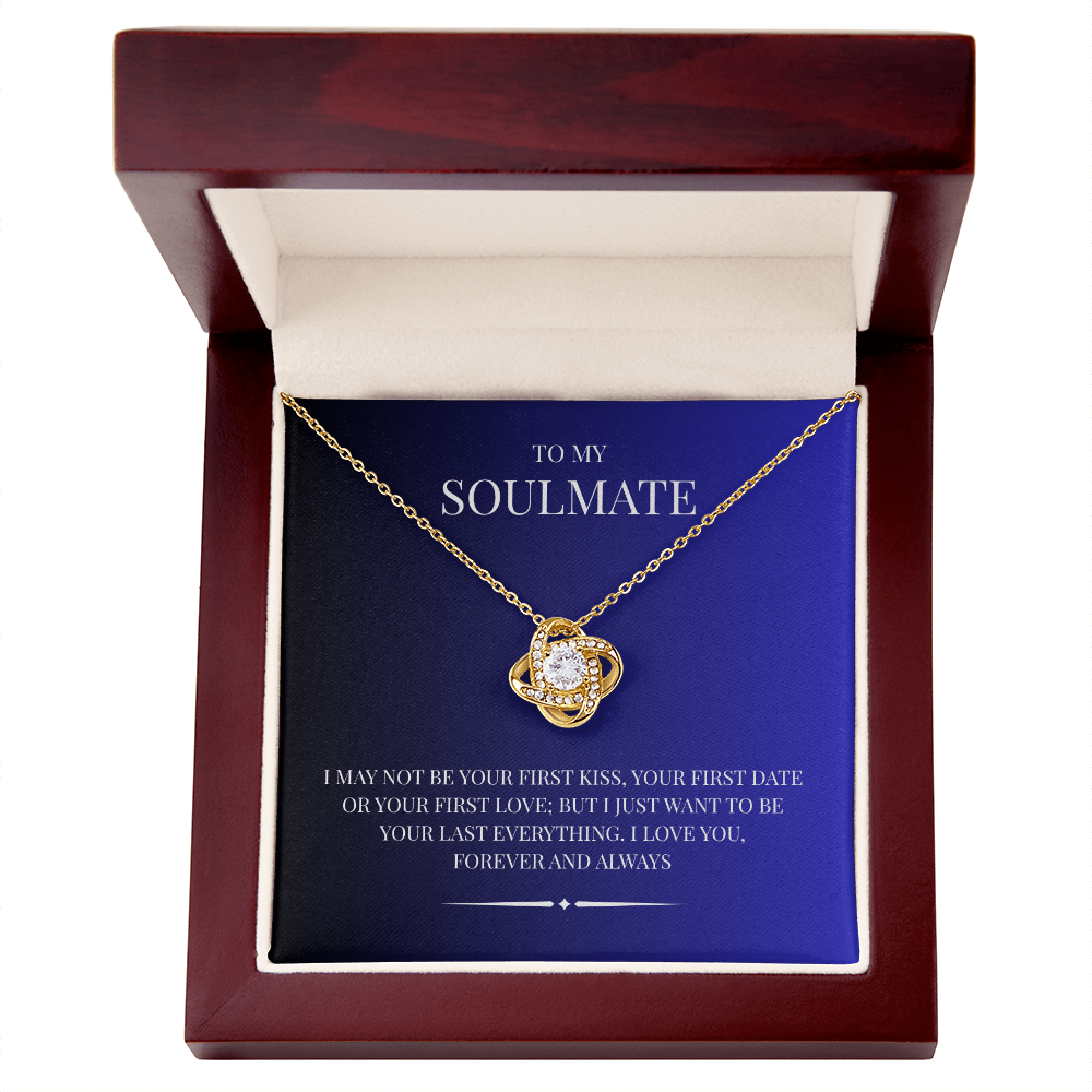 Perfect your heartfelt expression with the "Love Knot Necklace"