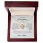 Dazzling Gift for Daughter "To My Beautiful Daughter, Love Mom