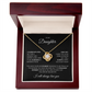 Breathtaking Daughter Gift Love Knot Necklace "So Many Reasons"