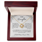 Gift for Daughter - "I Will Always Love You, Mom" Love Knot Necklace