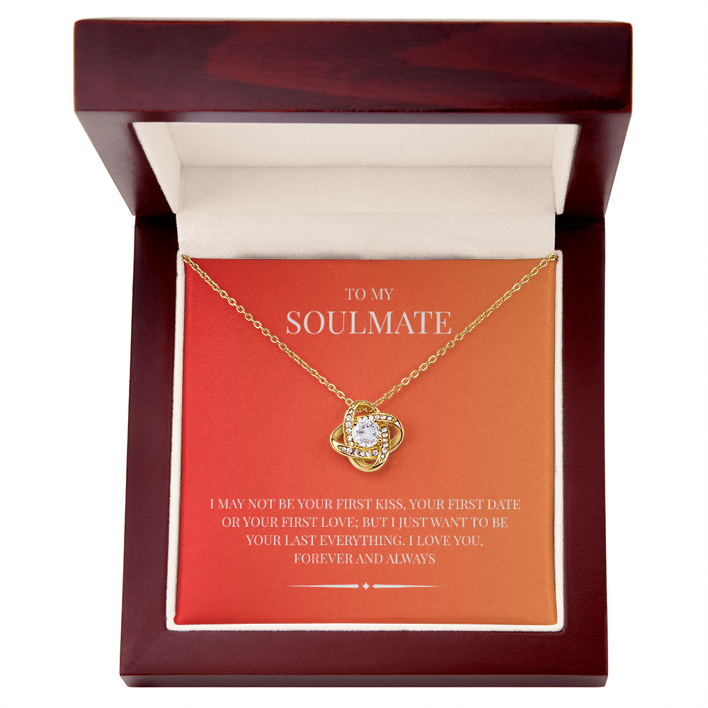 Perfect your heartfelt expression with the "Love Knot Necklace"