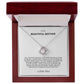 Graceful Gift "To My Beautiful Mother" Love Knot Necklace