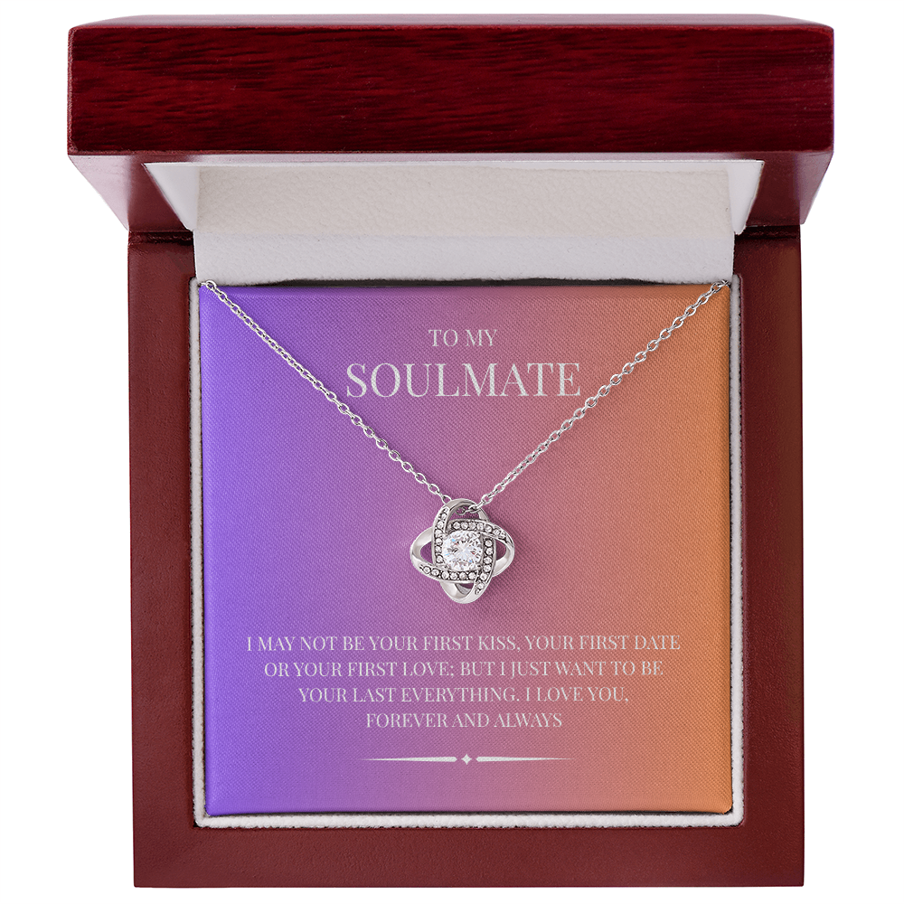 Perfect your heartfelt expression with the "Love Knot Necklace"