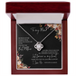 Exquisite Gift for Mom The "Love Knot Necklace"