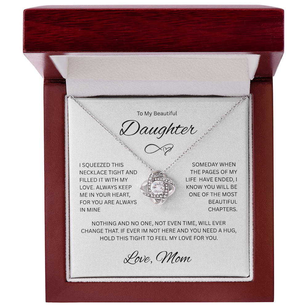 Dazzling Gift for Daughter "To My Beautiful Daughter, Love Mom