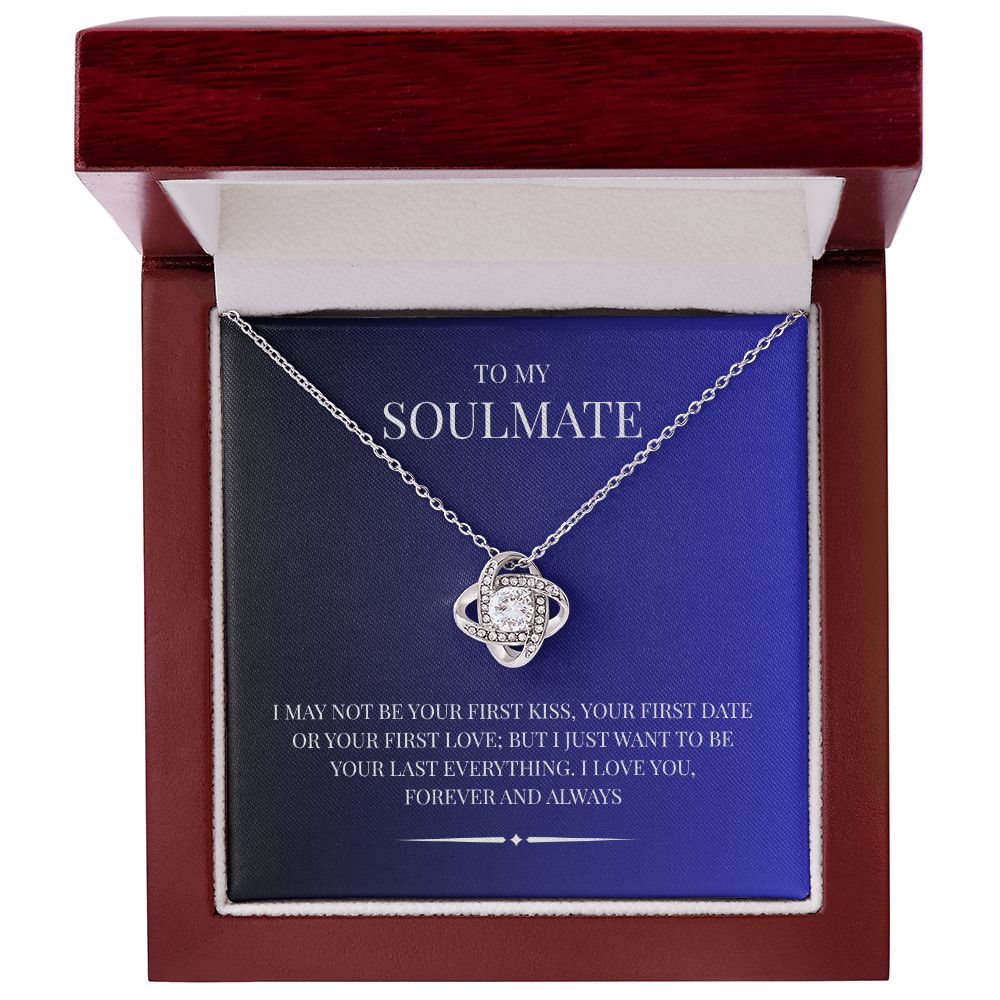 Perfect your heartfelt expression with the "Love Knot Necklace"