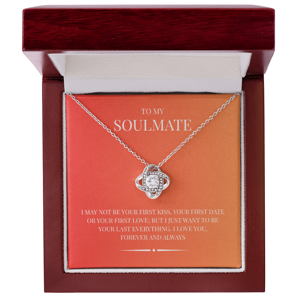 Perfect your heartfelt expression with the "Love Knot Necklace"