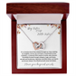 Gift for Sister "Big Sister Little Sister" Interlocking Hearts Necklace