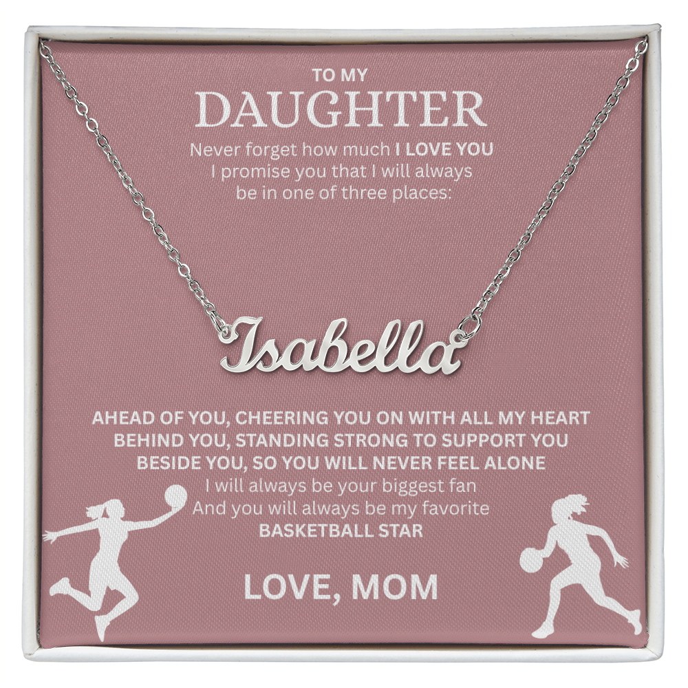 Personalize this "Custom Name Necklace" for your star player
