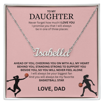 Personalize this "Custom Name Necklace" for your star player