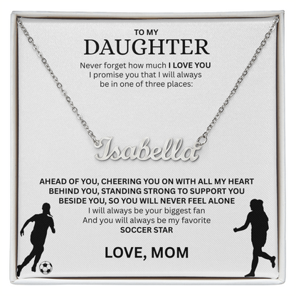 Honor her with this "Custom Name Necklace"