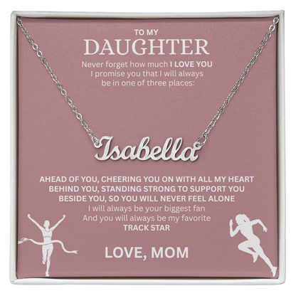 Reward the heart of a winner with a "Custom Name Necklace"