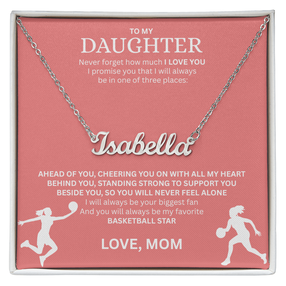 Personalize this "Custom Name Necklace" for your star player