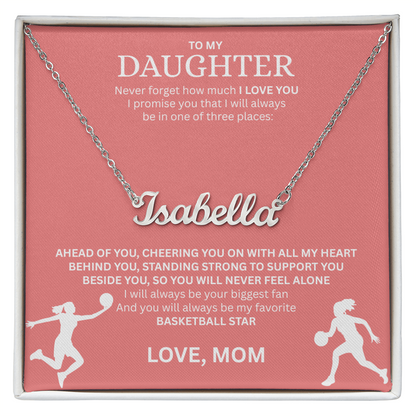 Personalize this "Custom Name Necklace" for your star player