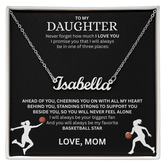 Personalize this "Custom Name Necklace" for your star player