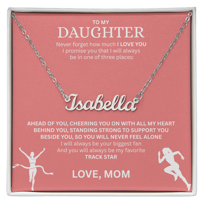 Reward the heart of a winner with a "Custom Name Necklace"