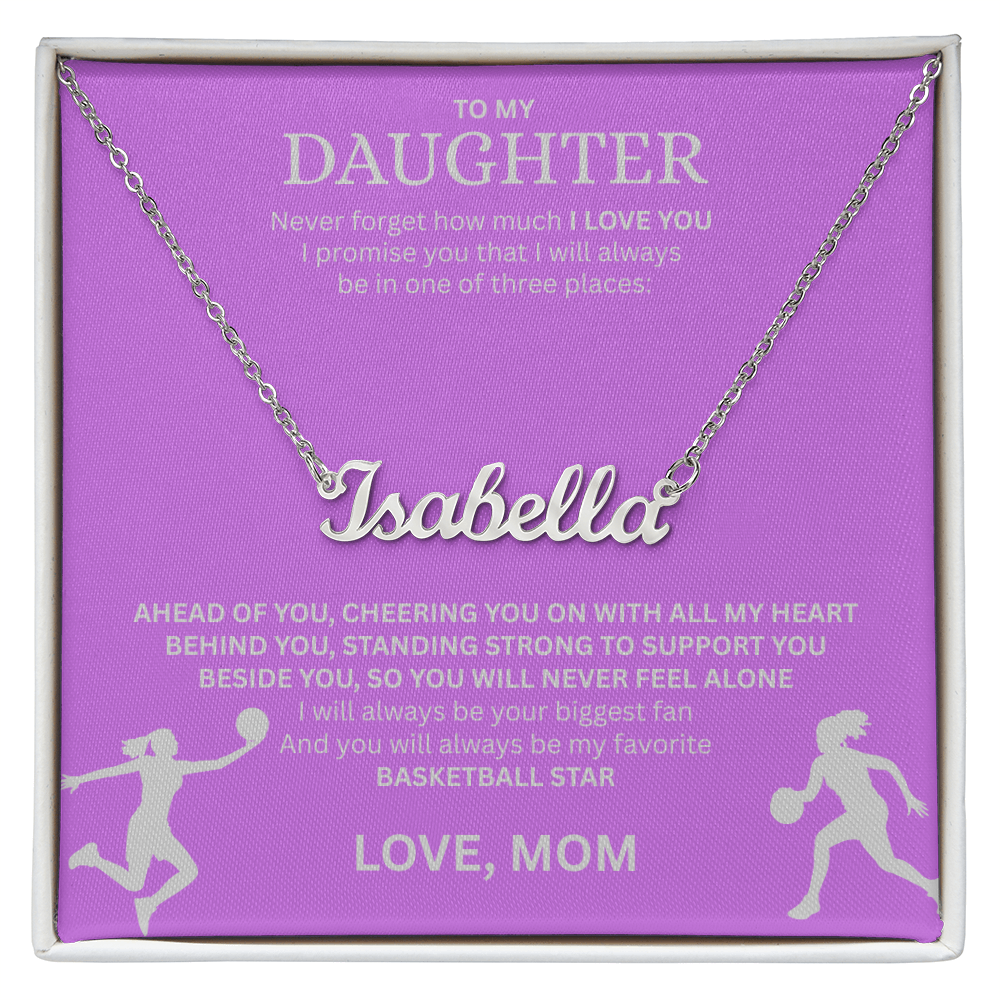 Personalize this "Custom Name Necklace" for your star player
