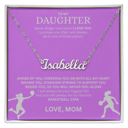 Personalize this "Custom Name Necklace" for your star player