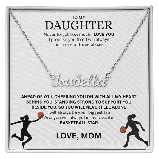 Personalize this "Custom Name Necklace" for your star player