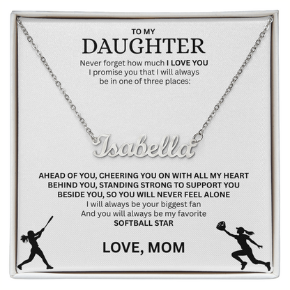 Surprise your Champion with a "Custom Name Necklace"