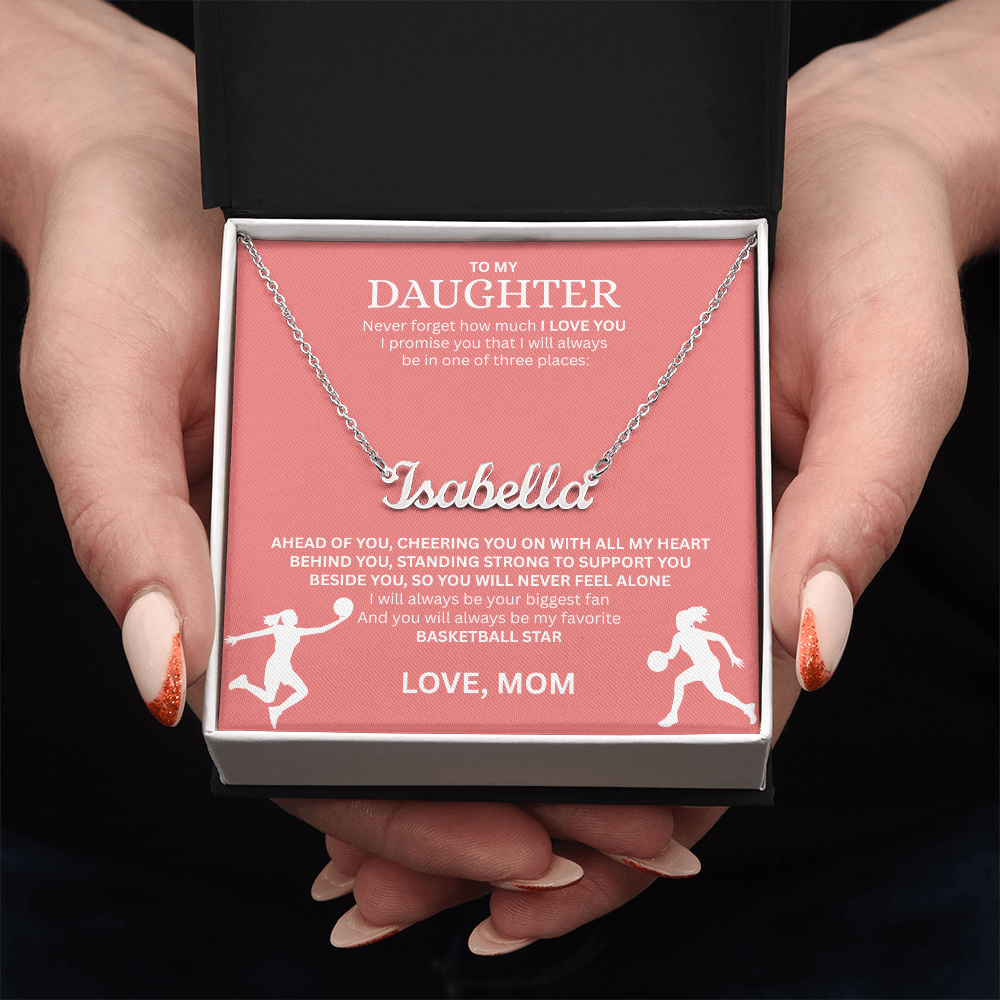 Personalize this "Custom Name Necklace" for your star player