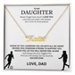 Honor her with this "Custom Name Necklace"