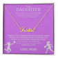 Personalize this "Custom Name Necklace" for your star player