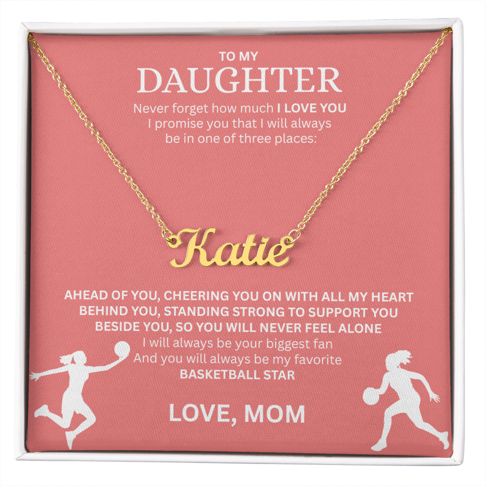 Personalize this "Custom Name Necklace" for your star player