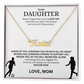 Honor her with this "Custom Name Necklace"