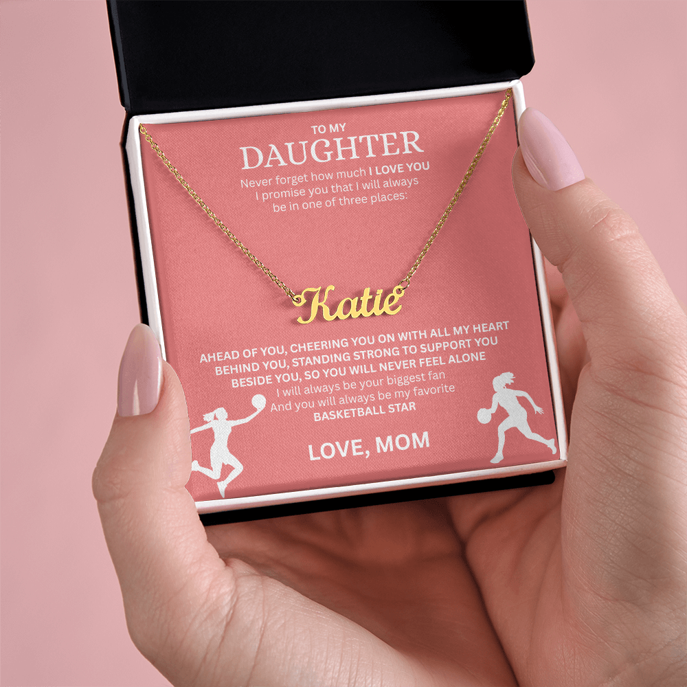 Personalize this "Custom Name Necklace" for your star player