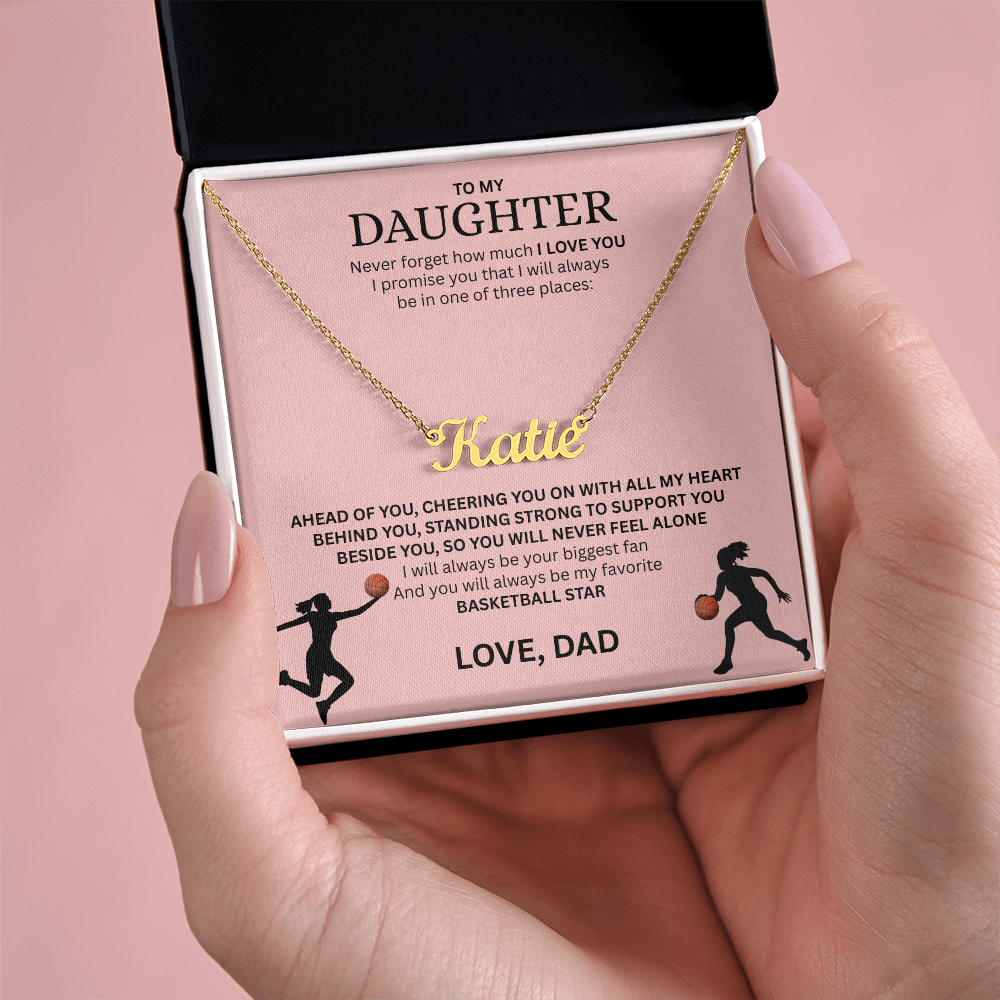 Personalize this "Custom Name Necklace" for your star player