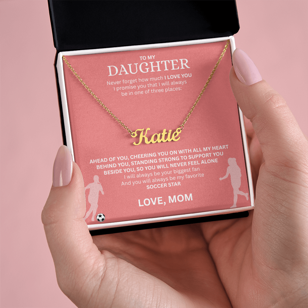 Honor her with this "Custom Name Necklace"