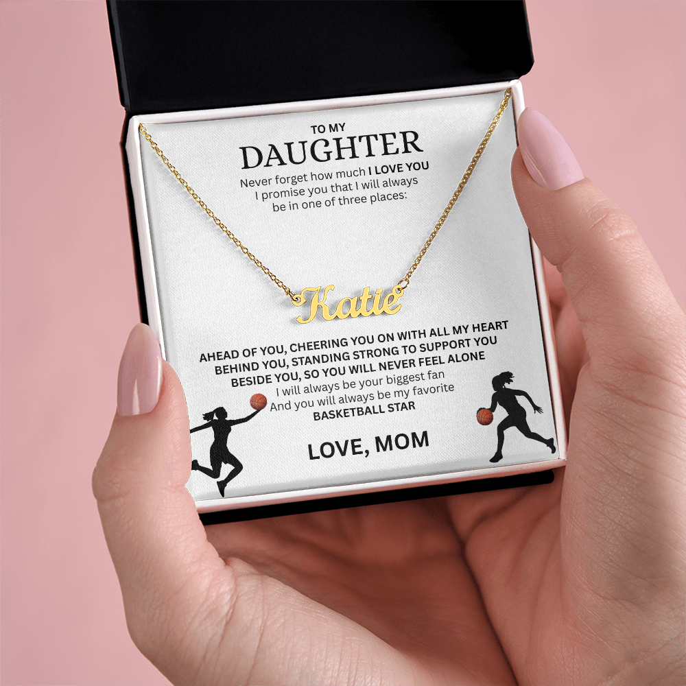Personalize this "Custom Name Necklace" for your star player