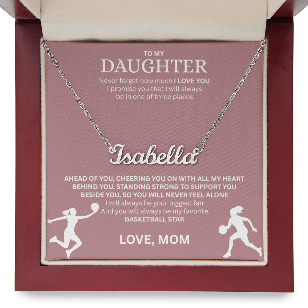 Personalize this "Custom Name Necklace" for your star player