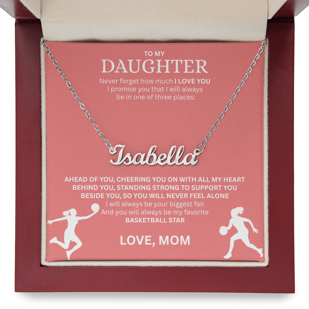 Personalize this "Custom Name Necklace" for your star player
