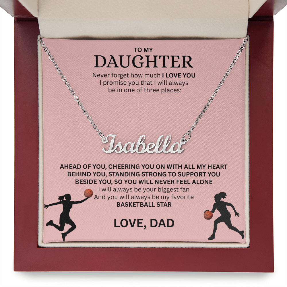 Personalize this "Custom Name Necklace" for your star player