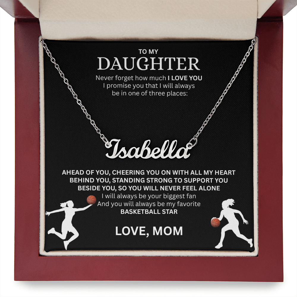 Personalize this "Custom Name Necklace" for your star player