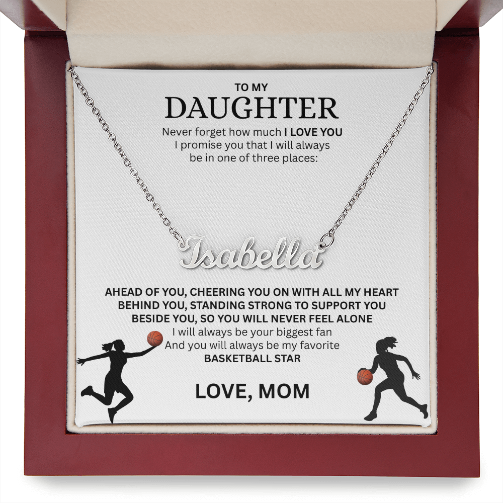 Personalize this "Custom Name Necklace" for your star player