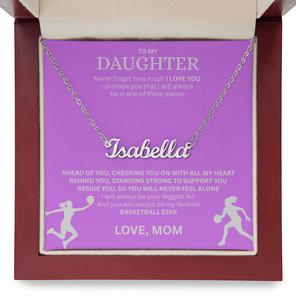 Personalize this "Custom Name Necklace" for your star player