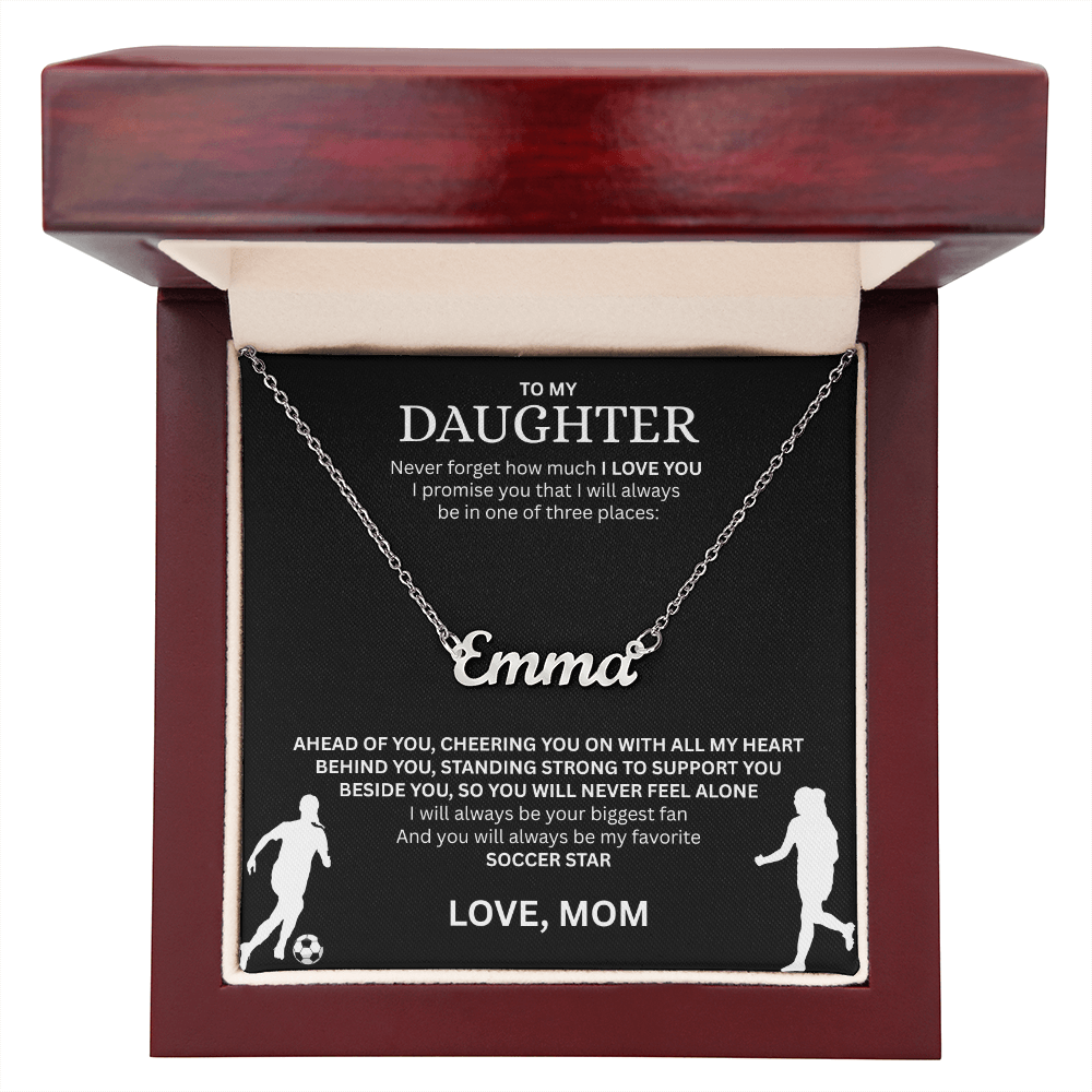 Honor her with this "Custom Name Necklace"