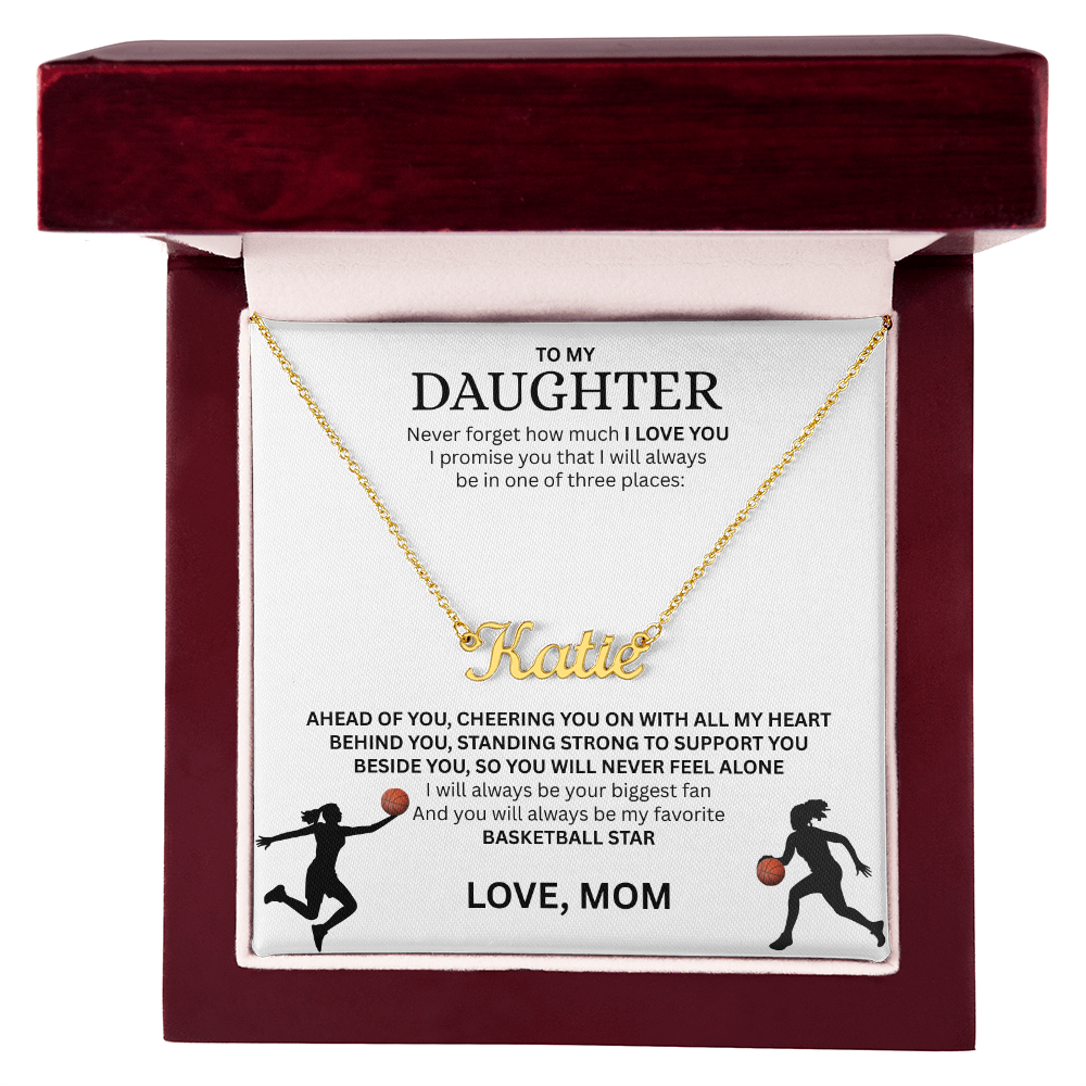 Personalize this "Custom Name Necklace" for your star player