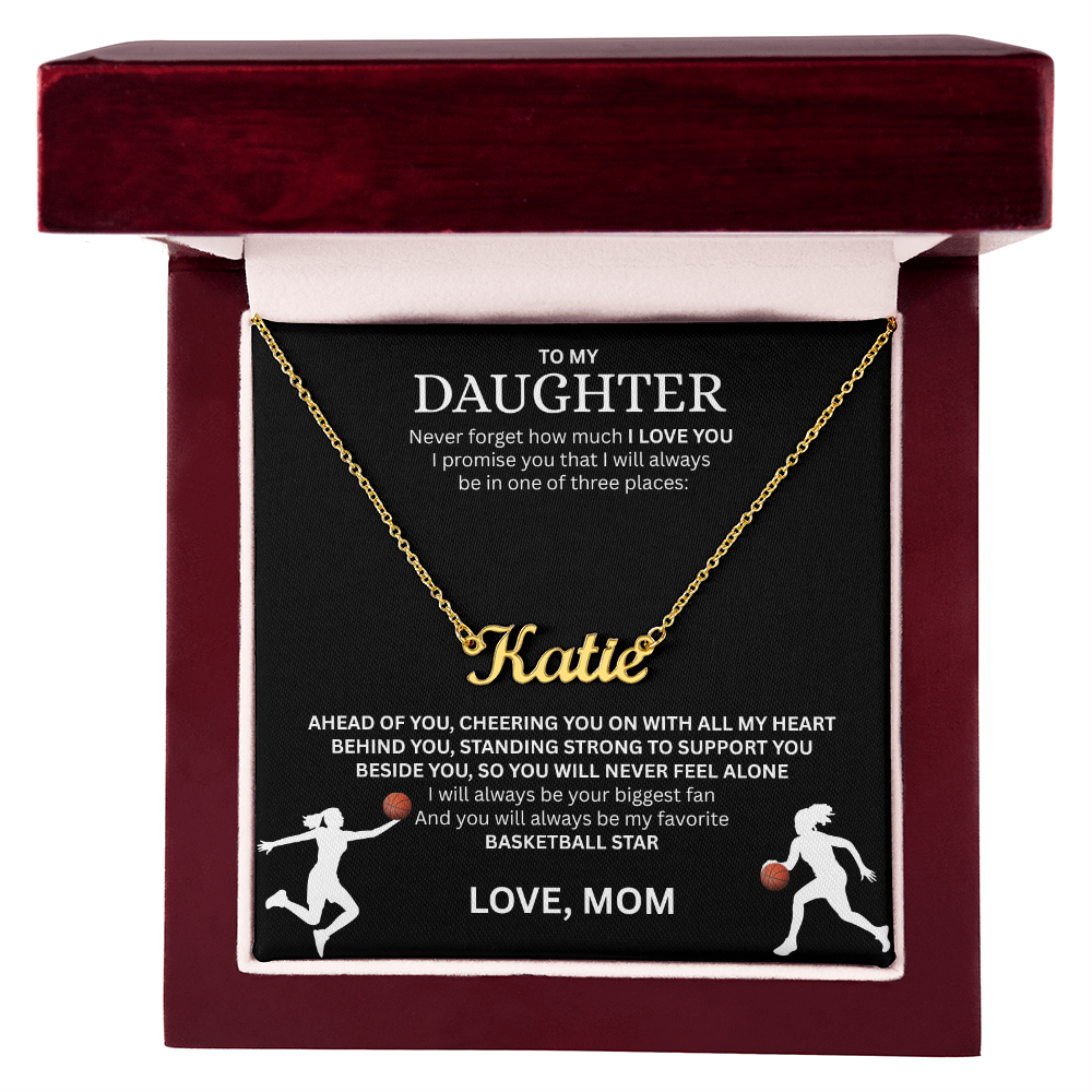 Personalize this "Custom Name Necklace" for your star player