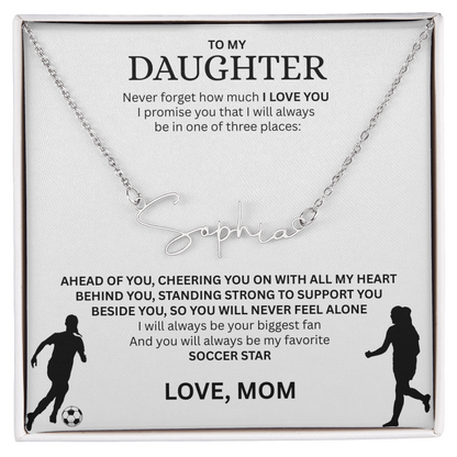 Recognize her greatness with a "Signature Name Necklace"