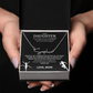 Commend your daughters hard work with this gift; the "Signature Name Necklace"