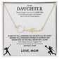Shine a light on her success with this "Signature Name Necklace"
