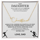 Shine a light on her success with this "Signature Name Necklace"