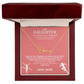 Commend your daughters hard work with this gift; the "Signature Name Necklace"